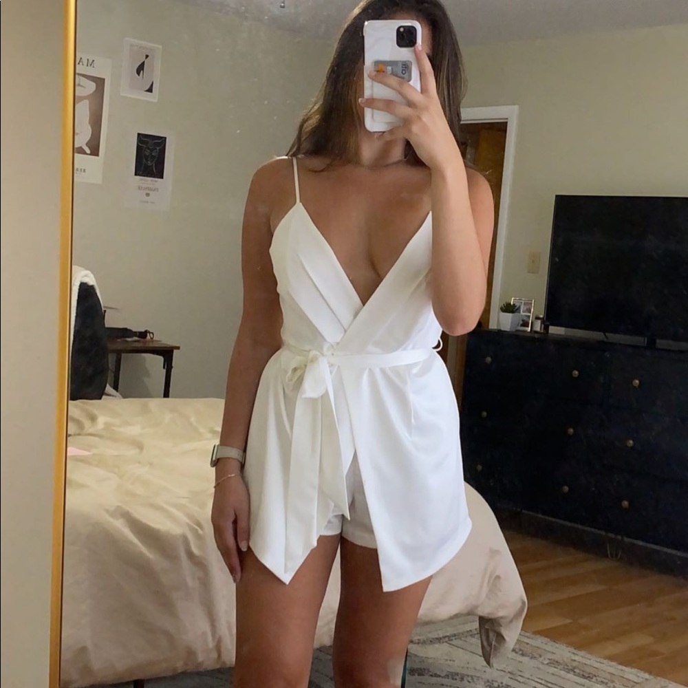 White Romper